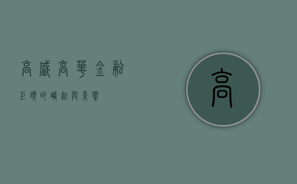 高盛高华，金融巨头的崛起与影响
