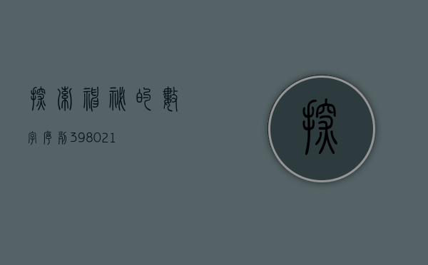 探索神秘的数字序列，398021