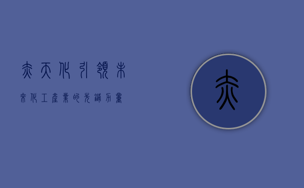 赤天化，引领未来化工产业的先锋力量