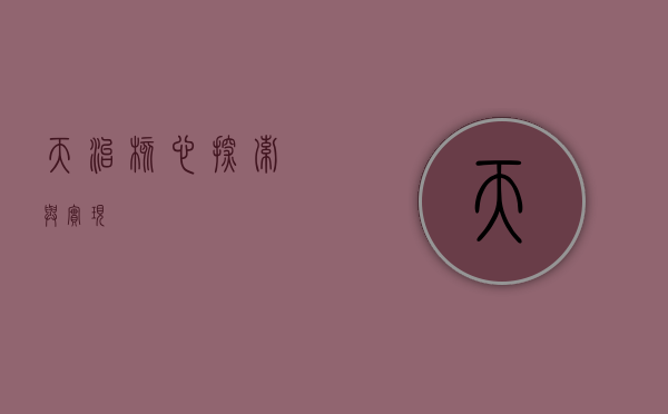 天治核心，探索与实现