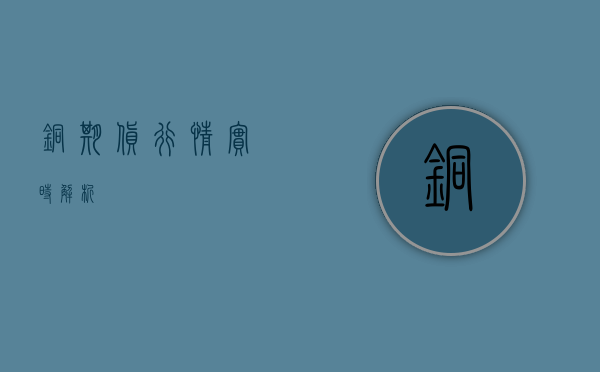 铜期货行情实时解析