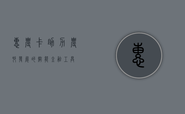 惠农卡，助力农村发展的智能金融工具