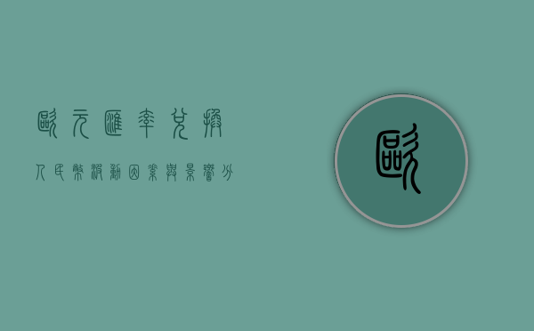 欧元汇率兑换人民币，波动因素与影响分析