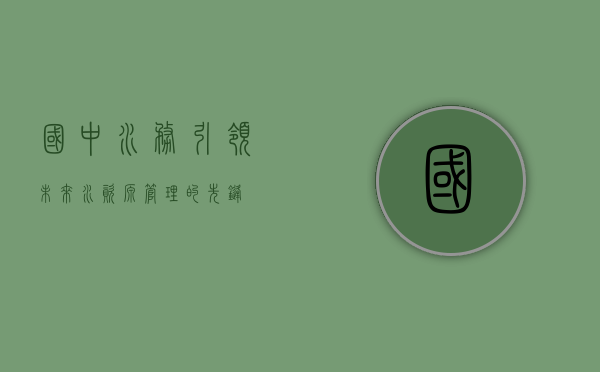 国中水务，引领未来水资源管理的先锋