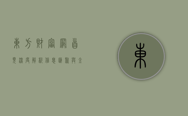 东方财富网首页深度解析，信息汇聚与金融生态的构建