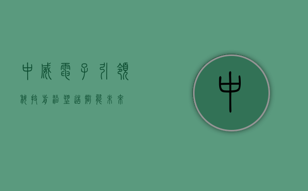 中威电子,引领科技前沿,塑造智能未来