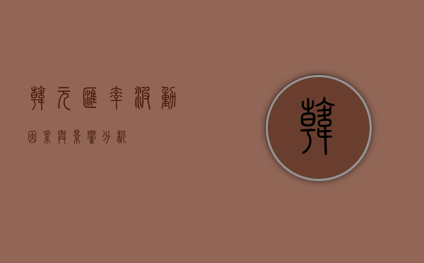 韩元汇率,波动因素与影响分析