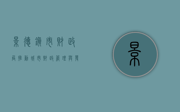景德镇市财政局，推动城市财政管理与发展