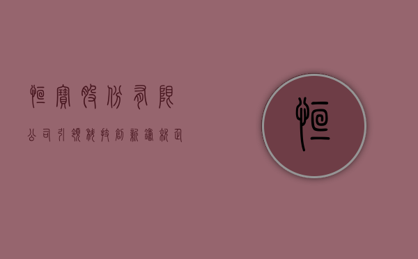 恒宝股份有限公司，引领科技创新，铸就企业辉煌
