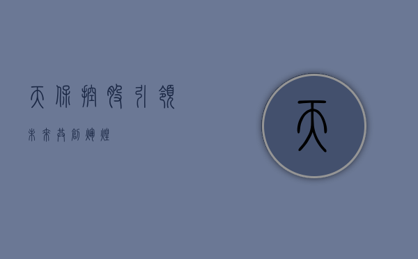 天保控股，引领未来，共创辉煌