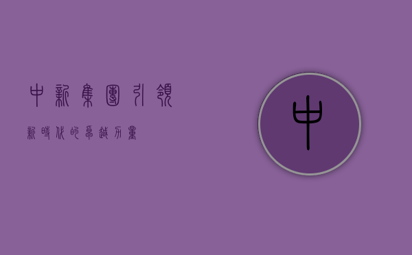 中新集团，引领新时代的卓越力量