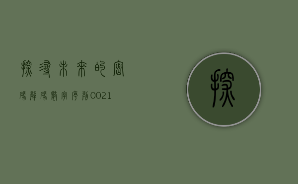 探寻未来的密码，解码数字序列002122