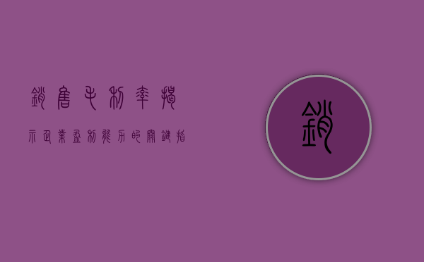 销售毛利率,揭示企业盈利能力的关键指标