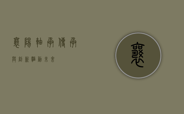 襄阳轴承，传承与创新，驱动未来