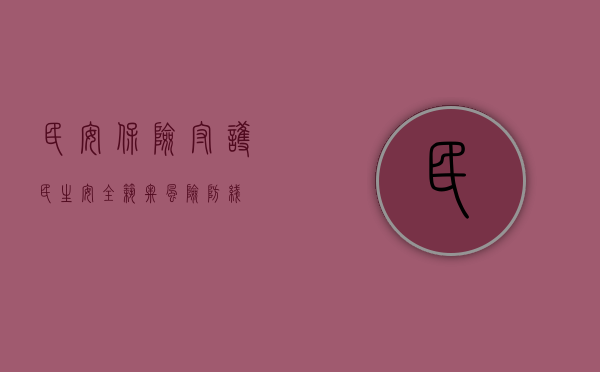 民安保险，守护民生安全，筑牢风险防线
