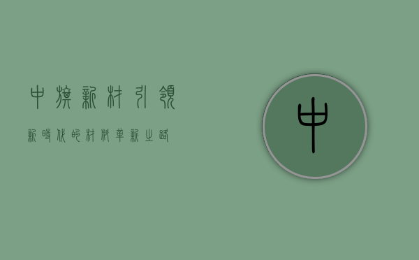 中旗新材，引领新时代的材料革新之路