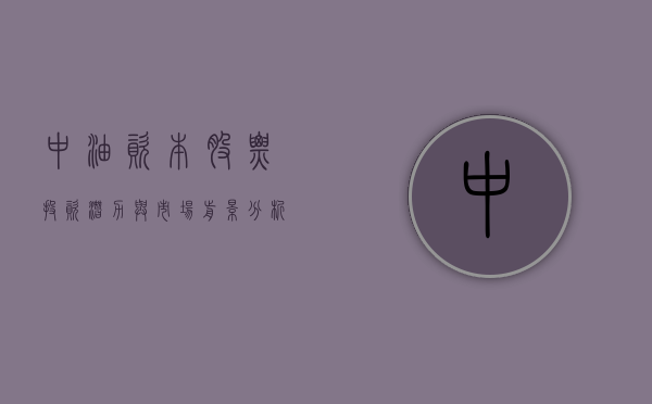 中油资本股票，投资潜力与市场前景分析