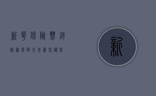 新华保险热销险种，保障未来，为您护航