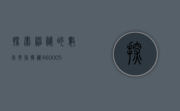 探索神秘的数字序列，揭秘460005背后的故事