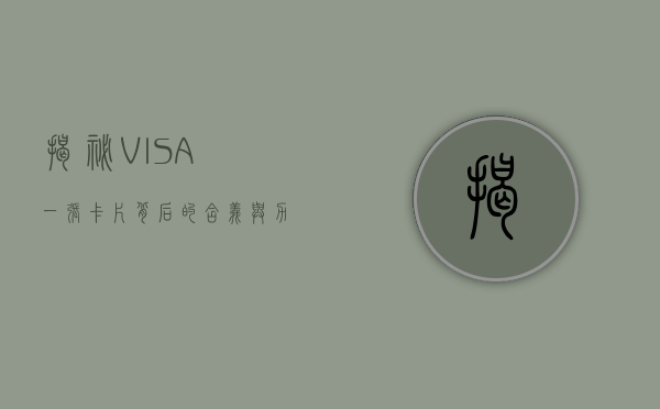 揭秘VISA，一张卡片背后的含义与力量