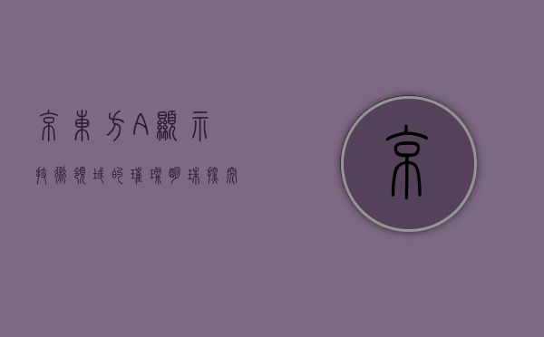 京东方A，显示技术领域的璀璨明珠—探究代码000725的崛起与挑战