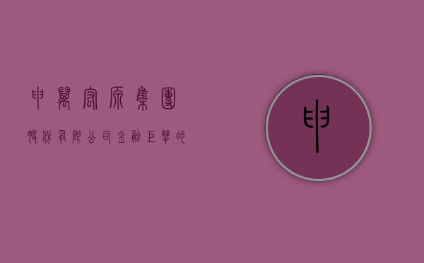 申万宏源集团股份有限公司，金融巨擘的崛起与未来展望