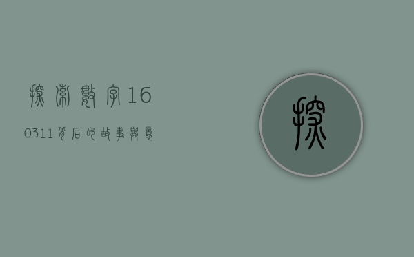 探索数字160311背后的故事与意义