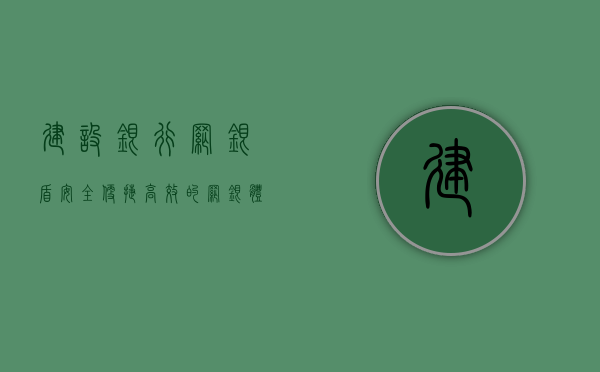 建设银行网银盾，安全、便捷、高效的网银体验