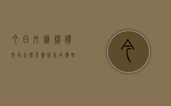 今日外汇牌价，市场走势、影响因素及应对策略