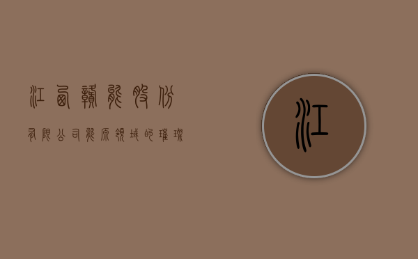 江西赣能股份有限公司，能源领域的璀璨明珠
