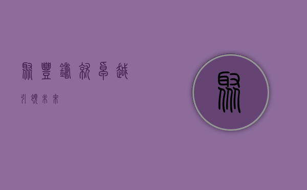 聚丰，铸就卓越，引领未来