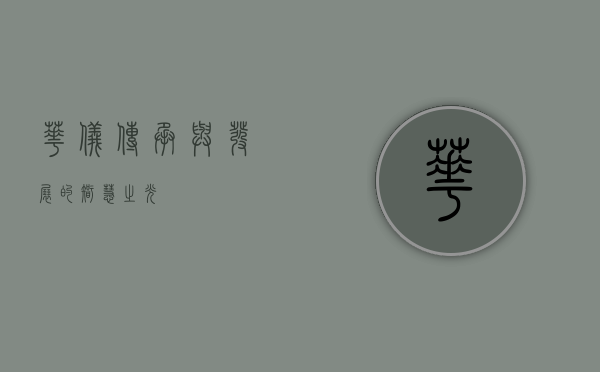 华仪，传承与发展的智慧之光