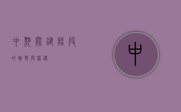 中期，关键阶段的挑战与机遇