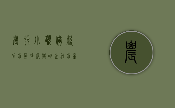 农村小额贷款，助力乡村振兴的金融力量
