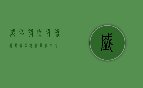 盛弘股份，引领行业变革，铸就卓越未来