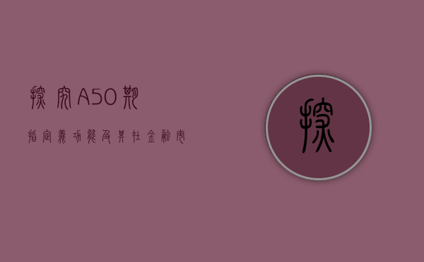 探究A50期指，定义、功能及其在金融市场中的角色