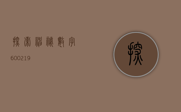 探索神秘数字，600219