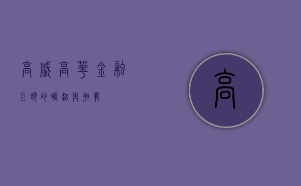 高盛高华，金融巨头的崛起与挑战