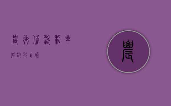 农行贷款利率，解析与前瞻