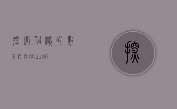 探索神秘的数字序列—002171