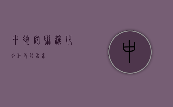 中德安联，深化合作，共创未来