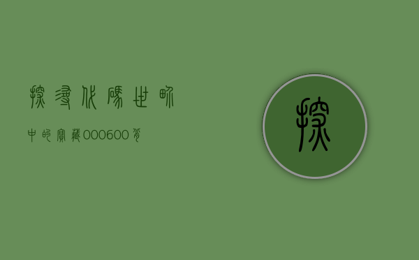 探寻代码世界中的宝藏，000600背后的故事