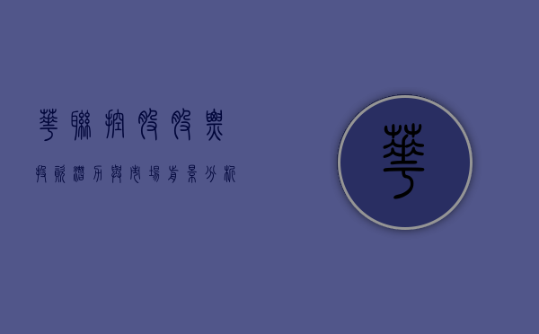 华联控股股票，投资潜力与市场前景分析