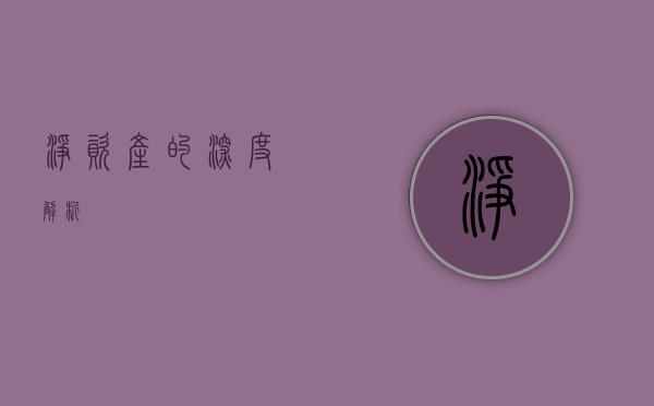 净资产的深度解析