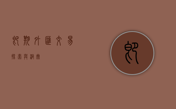 即期外汇交易，探索与洞察