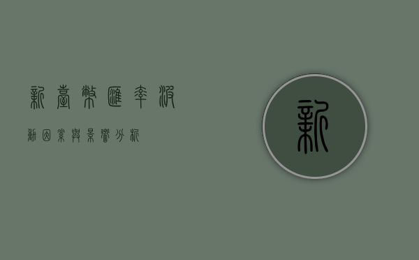 新台币汇率，波动因素与影响分析