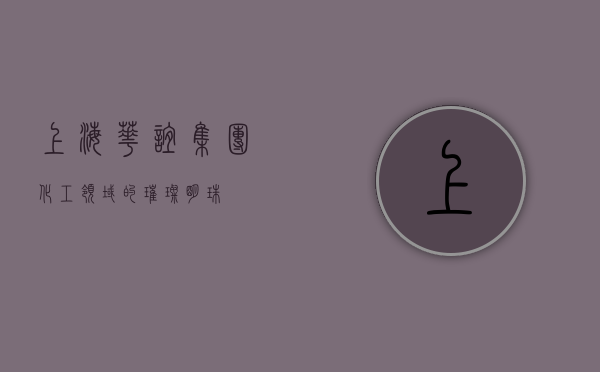 上海华谊集团，化工领域的璀璨明珠
