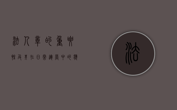 法人章的重要性及其在日常运营中的应用