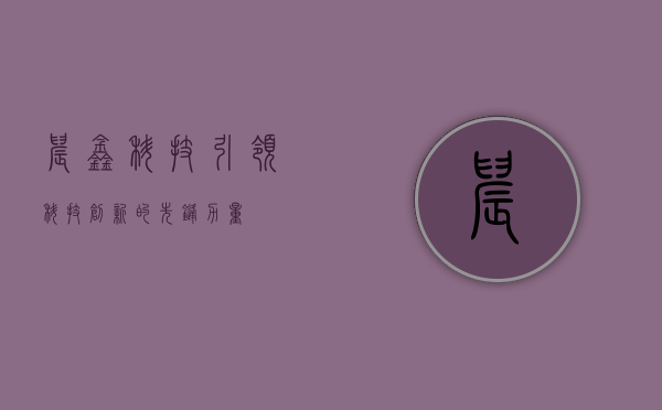 晨鑫科技,引领科技创新的先锋力量