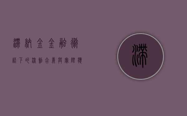 滞纳金，金融术语下的深刻含义与实际应用